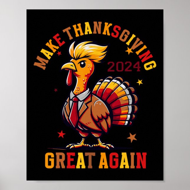 Lustigt Turkiet gör Thanksgivingen Underbar igen Poster (Framsidan)