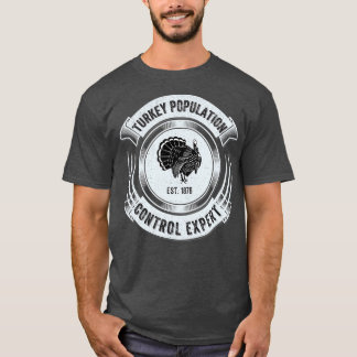 Lustigt Turkiet Hunting Legend Hunter Far Gift T Shirt