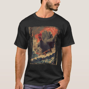 Lustigt Turkiet - Thanksgiving på Gobblezilla Turk T Shirt