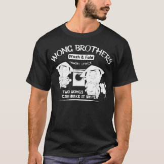 Lustigt två underverk kan göra den vit t shirt