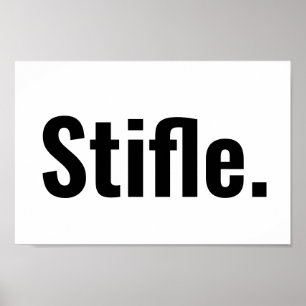 Lustigt typografiskt citattecken var tyst sarkasti poster