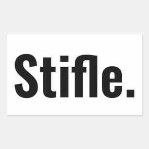 Lustigt typografiskt citattecken var tyst sarkasti rektangulärt klistermärke