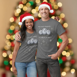 Lustigt Uggla vi vill ha jul... Snowy Uggla T Shirt