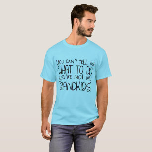 lustigt unisex ord art Grand-föräldrar T Shirt