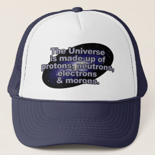 Lustigt "Universe" hattar Truckerkeps