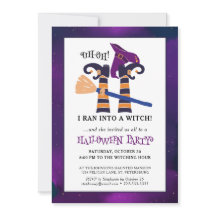 Lustigt upp och ned Witch Ben Halloween fest