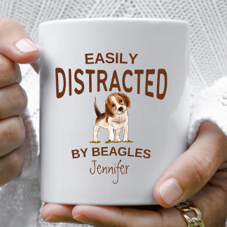 Lustigt uppdelat av Beagles Personlig Kaffemugg