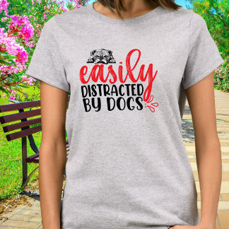 Lustigt uppdelat av Bulldog T Shirt