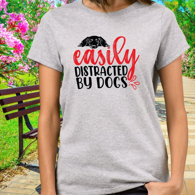 Lustigt uppdelat av Dachshund T Shirt (Skapare uppladdad)
