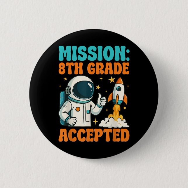 Lustigt Uppdrag 8:e Klass accepterade astronaut ti Knapp (Framsida)
