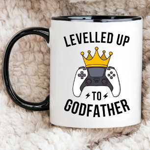 Lustigt utjämnad till Godfather Frieri, spel Kaffemugg