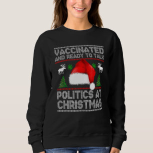 Lustigt vaccinerat och Redo att tala Politik vid H T Shirt