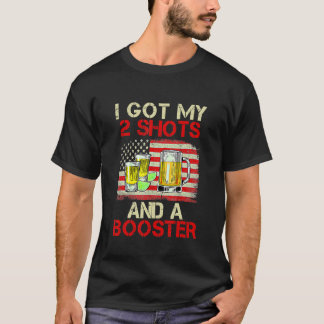 Lustigt vaccinering i Har mina två skott och en bo T Shirt
