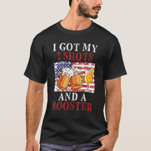 Lustigt vaccinering i Har mina två skott och en bo T Shirt