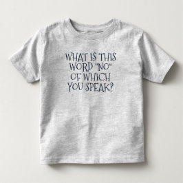 Lustigt "Vad är det här Ord?" T Shirt