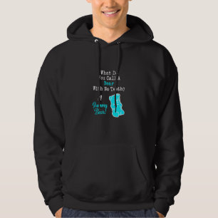 Lustigt vad man kallar ett björn utan stam B Hoodie
