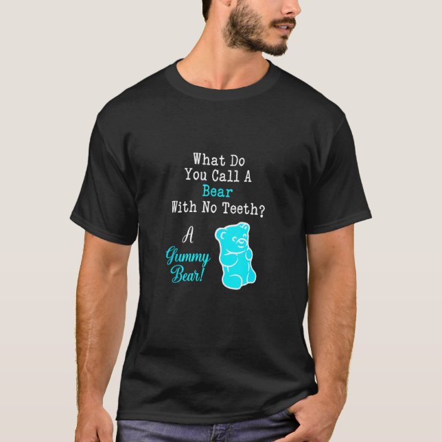 Lustigt vad man kallar ett björn utan stam B T Shirt (Framsida)