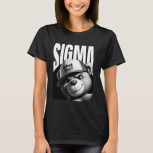 Lustigt vad Sigma Ironic Meme Brainrot-citatet är T Shirt