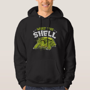 Lustigt vad Snäckan Turtle är utformad för för Tor Hoodie