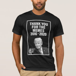 Lustigt val av Sarkastic Donald Trump Farewell T Shirt