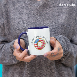 Lustigt val, glöm inte att rösta ljus mugg