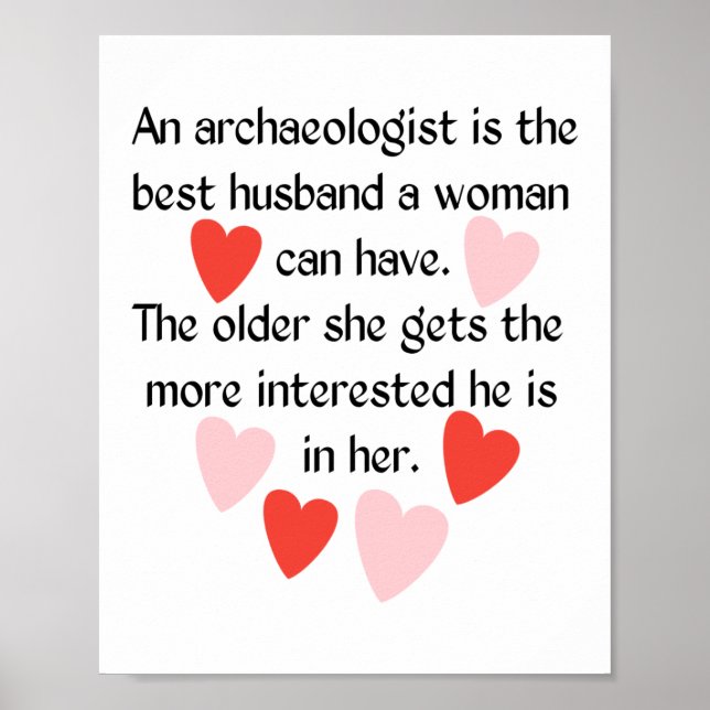 Lustigt valentincitat - Alla hjärtans citat för he Poster (Framsidan)