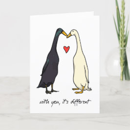 Lustigt Valentines day-kort - årskort Husba Helgkort
