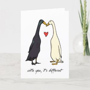 Lustigt Valentines day-kort - årskort Husba Helgkort