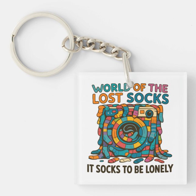 Lustigt Vansk socks-världen saknas men glöms inte  (Framsidan)