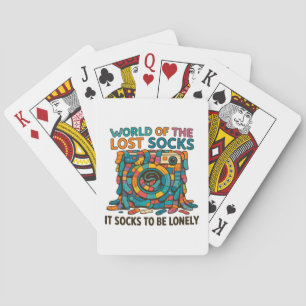 Lustigt Vansk socks-världen saknas men glöms inte  Casinokort