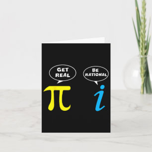 Lustigt var Rational och få riktig Math Älskare Te Kort