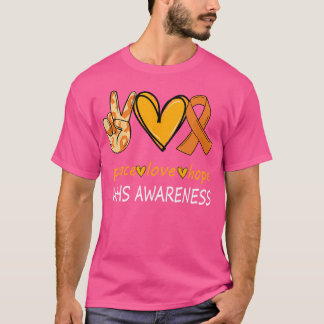 Lustigt Varg Hirschhorn Syndrome Awareness Day Hop T Shirt