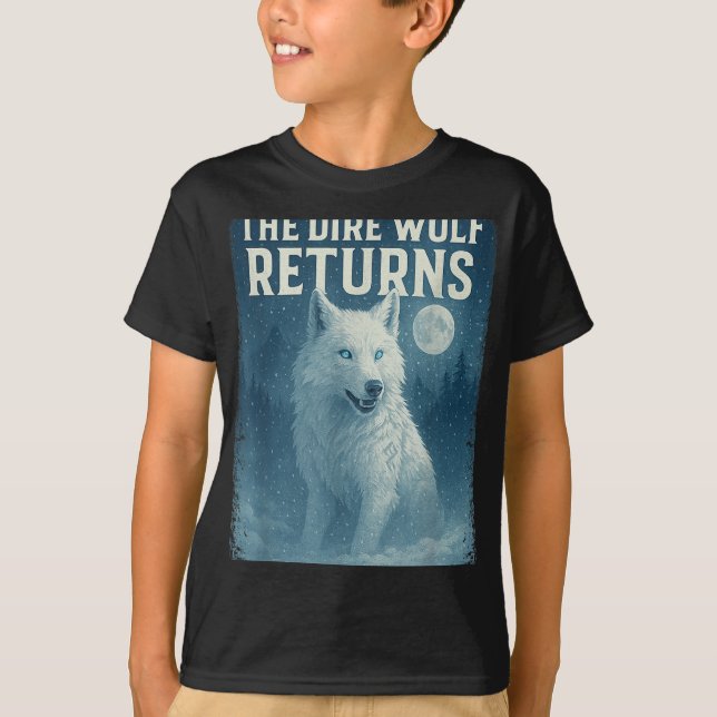 Lustigt, Vargen Dire returnerar Vargen Dire T Shirt (Framsida)