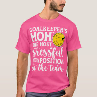 Lustigt Vatten Polo Goalkeeper Mamma i Vatten Polo T Shirt