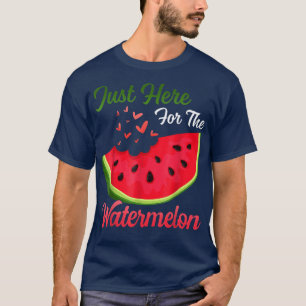 Lustigt vattenmelon Im just här för vattenmelon S T Shirt