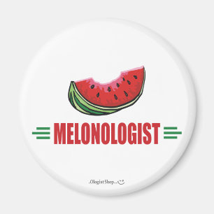 Lustigt vattenmelon magnet