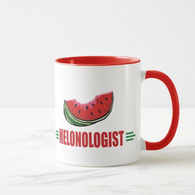 Lustigt vattenmelon mugg (Höger)