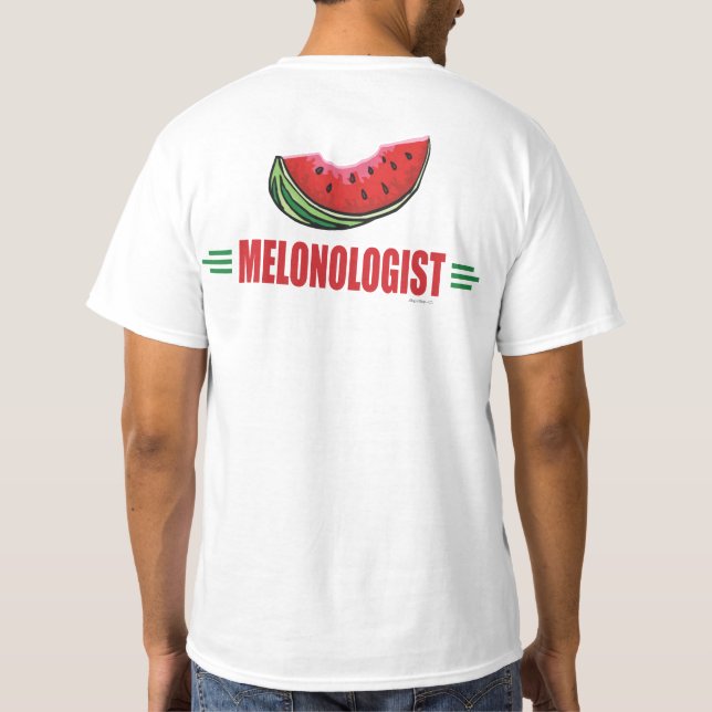 Lustigt vattenmelon tröja (Baksida)