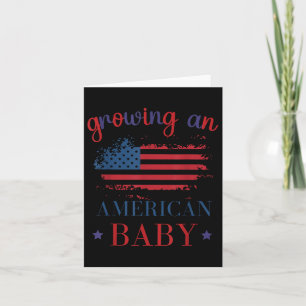 Lustigt växande en amerikansk Gravid i Baby, 4:e a Kort