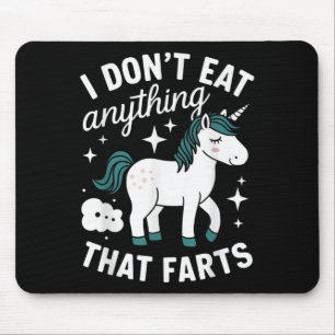 Lustigt Vegan.. Jag äter ingenting som smakar grön Musmatta