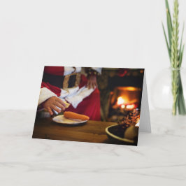 Lustigt Vegan-julleskort Helgkort