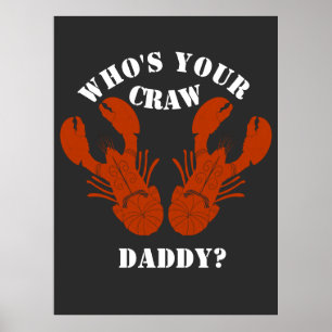 Lustigt vem är din Craw-pappa? Poster