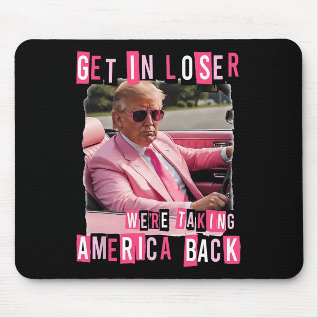 Lustigt, vi tar Amerika tillbaka Trum Musmatta (Framsidan)