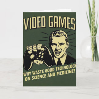 Lustigt videospel kort