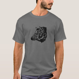 Lustigt Vild Boar Hunter Hunter Vild Sow T Shirt
