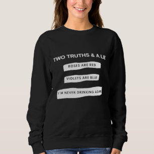 Lustigt Vin Beer Hangover Im dricker aldrig alkoho T Shirt