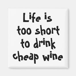 Lustigt vin citerar unika kylmagnetpresentationer magnet