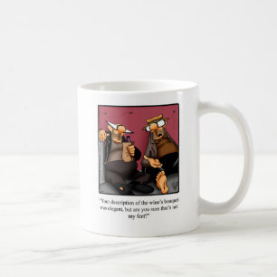 Lustigt Vin Humor Mugg för Vin Älskare