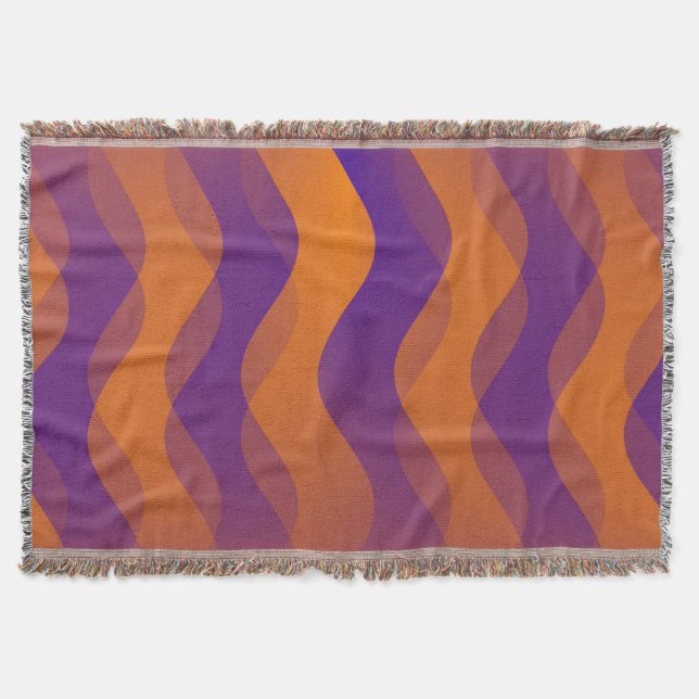 Lustigt Vinkar orange violett + din idé Mysfilt (Framsidan)
