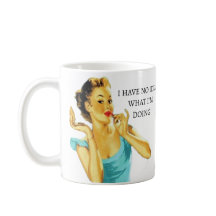 Lustigt Vintage jag inte har någon aning om vad ja